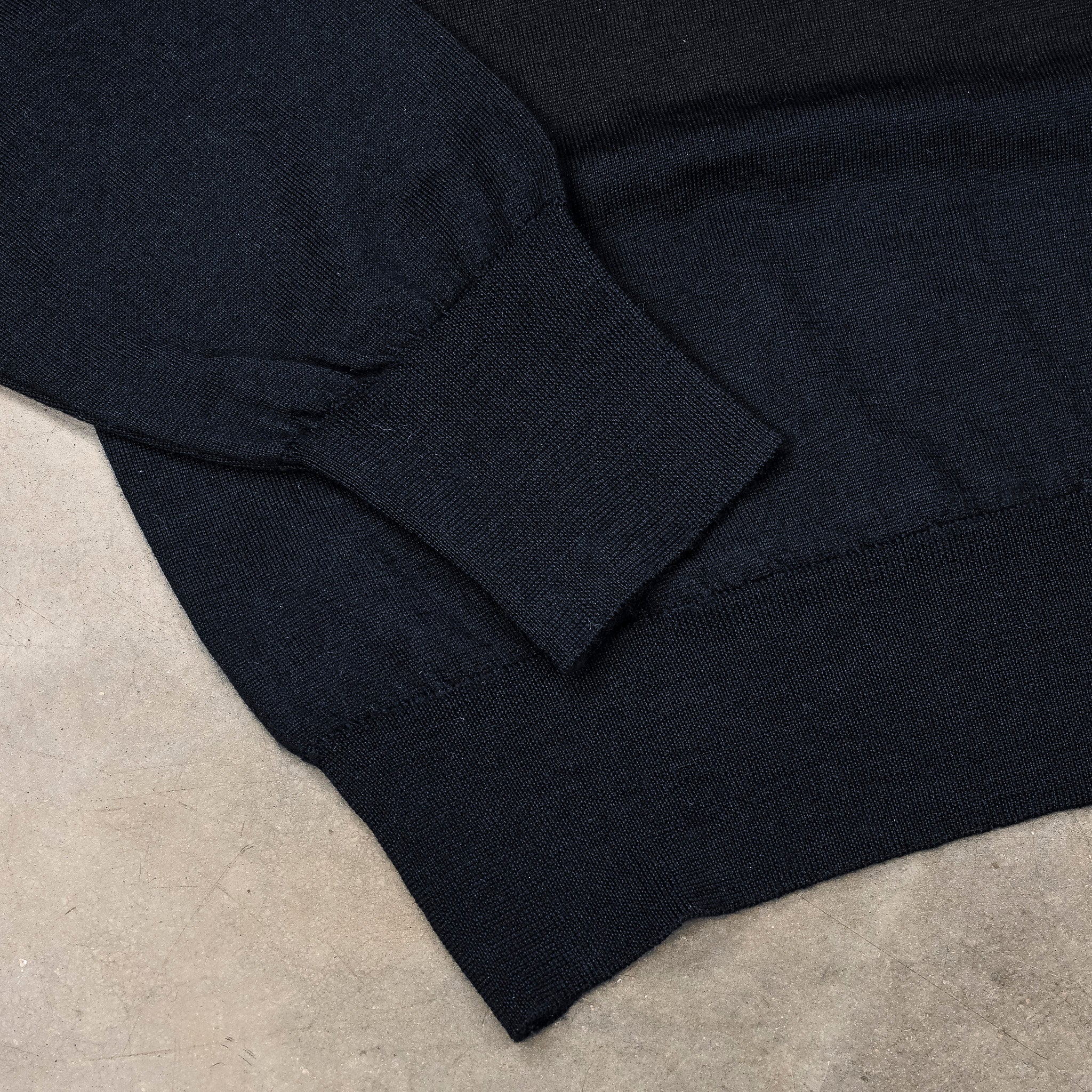 William Lockie x Frans Boone 30G Loro Piana 170's Wish Polo Nero Navy
