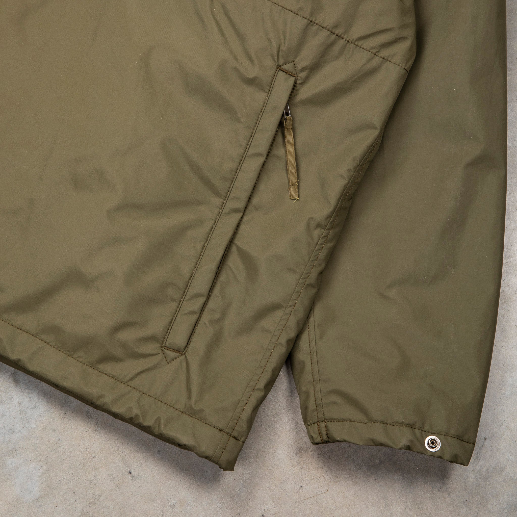 Engineered Garments Wind Breaker 3L Nylon Olive – Frans Boone Store