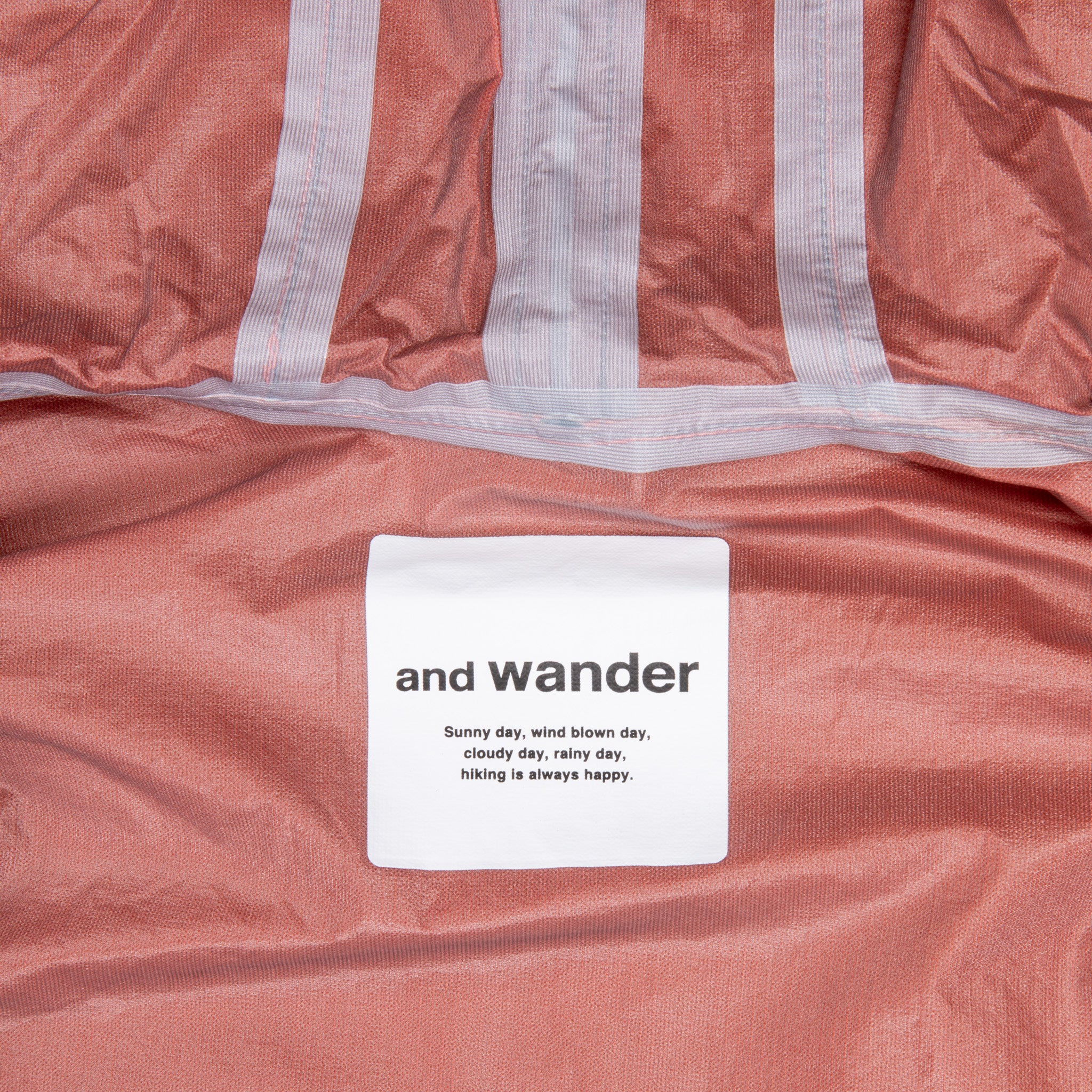And Wander 3L UL Rain Jacket Red