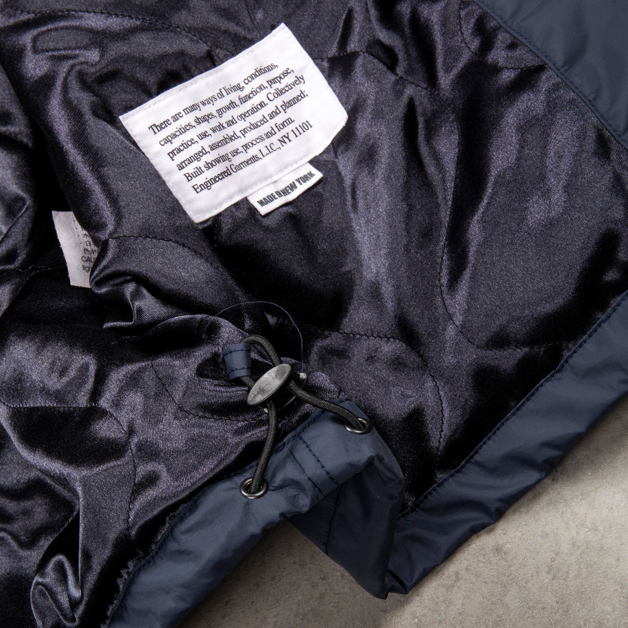 Engineered Garments Wind Breaker 3L Nylon Navy