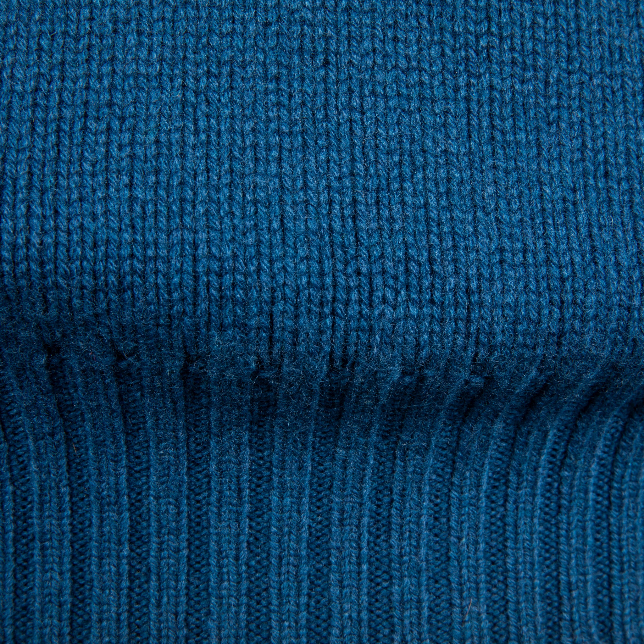 William Lockie x Frans Boone Baby Lambswool 4-Button Mock Neck Skipper