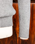William Lockie x Frans Boone Baby Lambswool 4-Button Mock Neck City