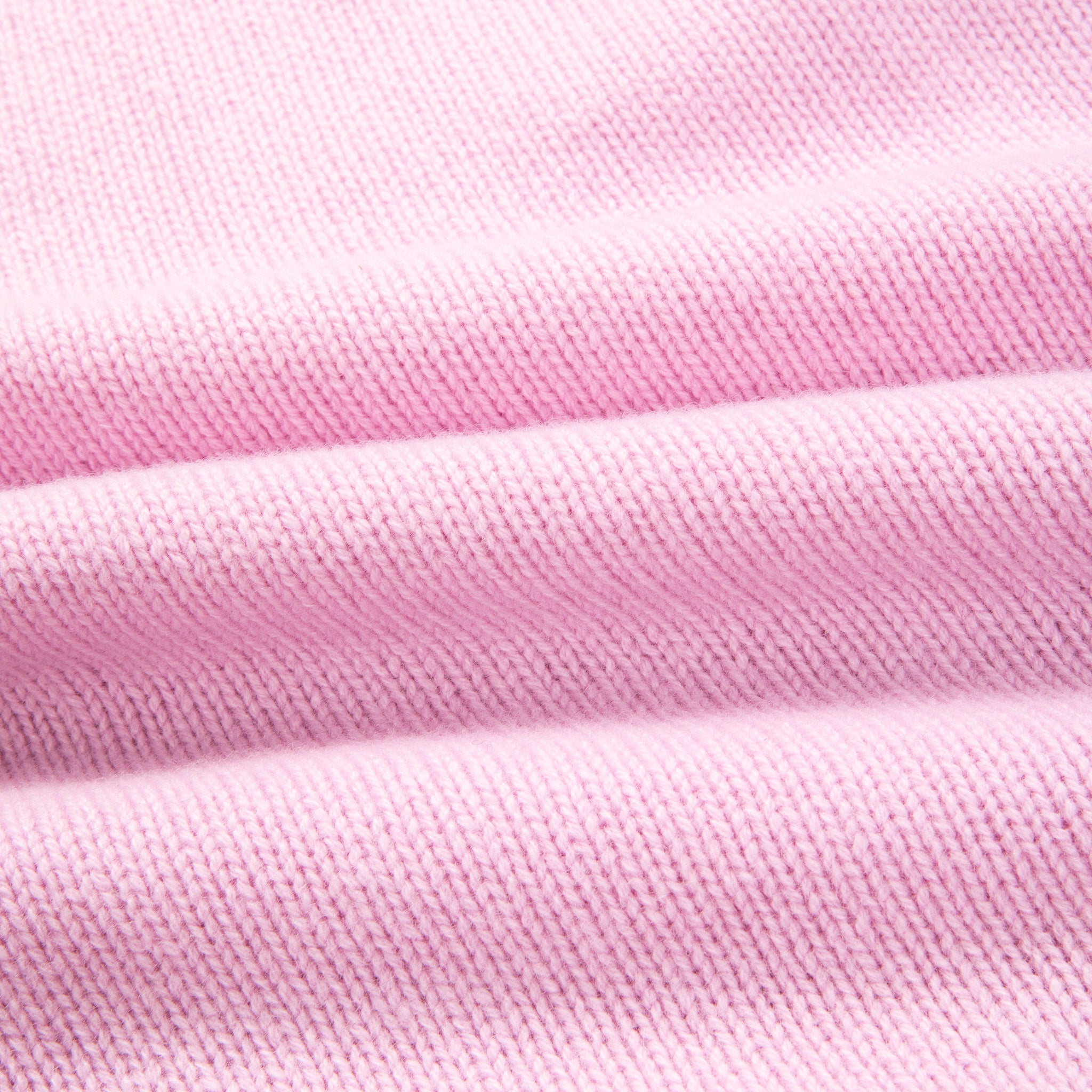 William Lockie x Frans Boone Baby Lambswool 4-Button Mock Neck Malva
