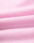 William Lockie x Frans Boone Baby Lambswool 4-Button Mock Neck Malva