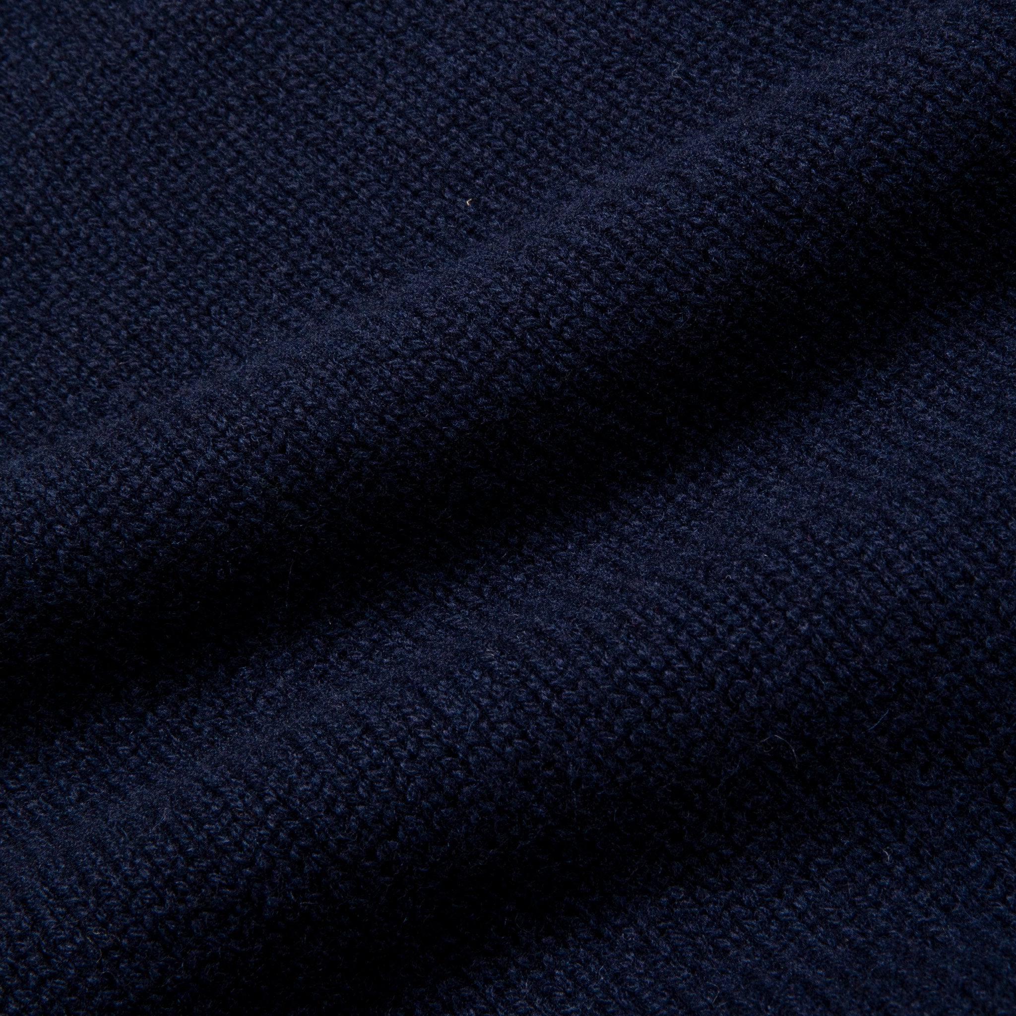 William Lockie x Frans Boone Baby Lambswool 4-Button Mock Neck Marino