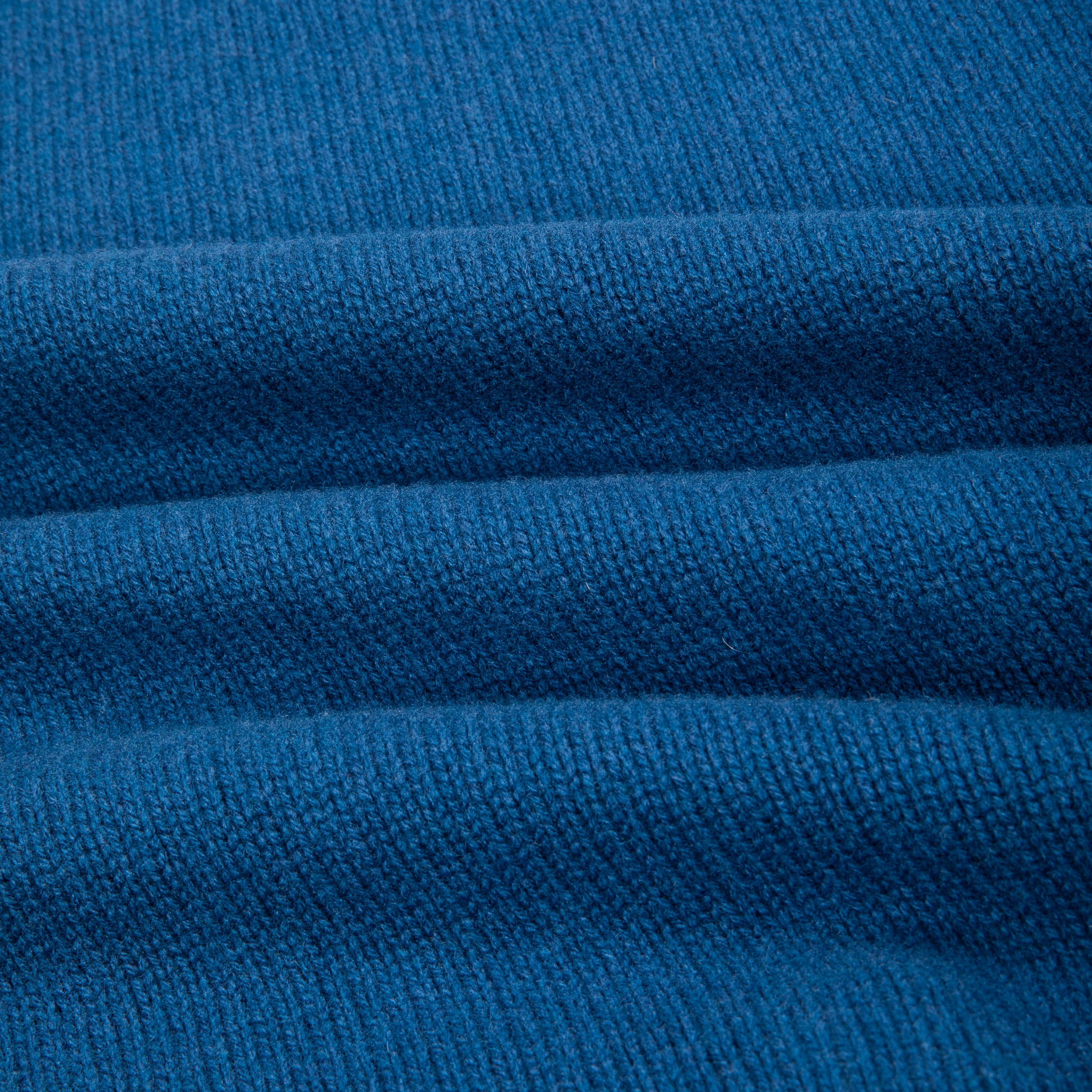 William Lockie x Frans Boone Baby Lambswool 4-Button Mock Neck Skipper