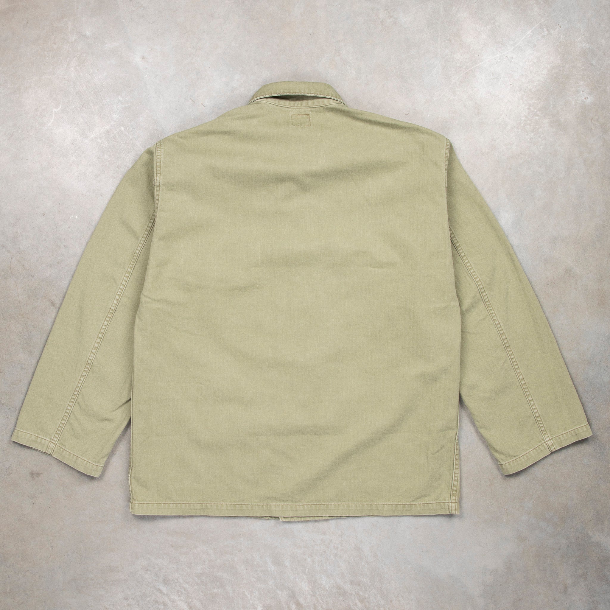ジャケット・アウター orSlow NO COLLAR COAT ARMY Orslow 4 Pockets U.S Army Shirt Jacket Green – Frans Boone Store