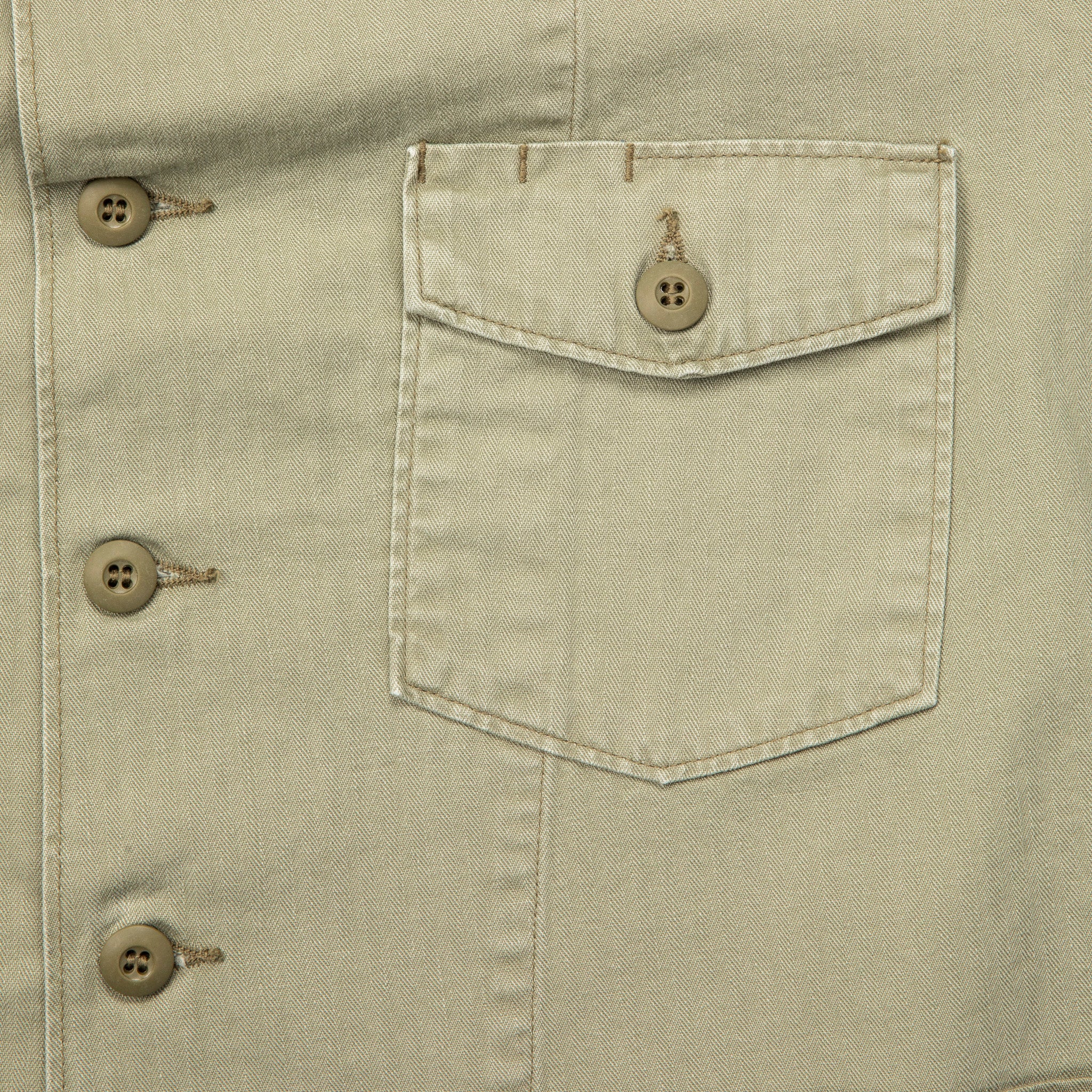Orslow 4 Pockets U.S Army Shirt Jacket Green