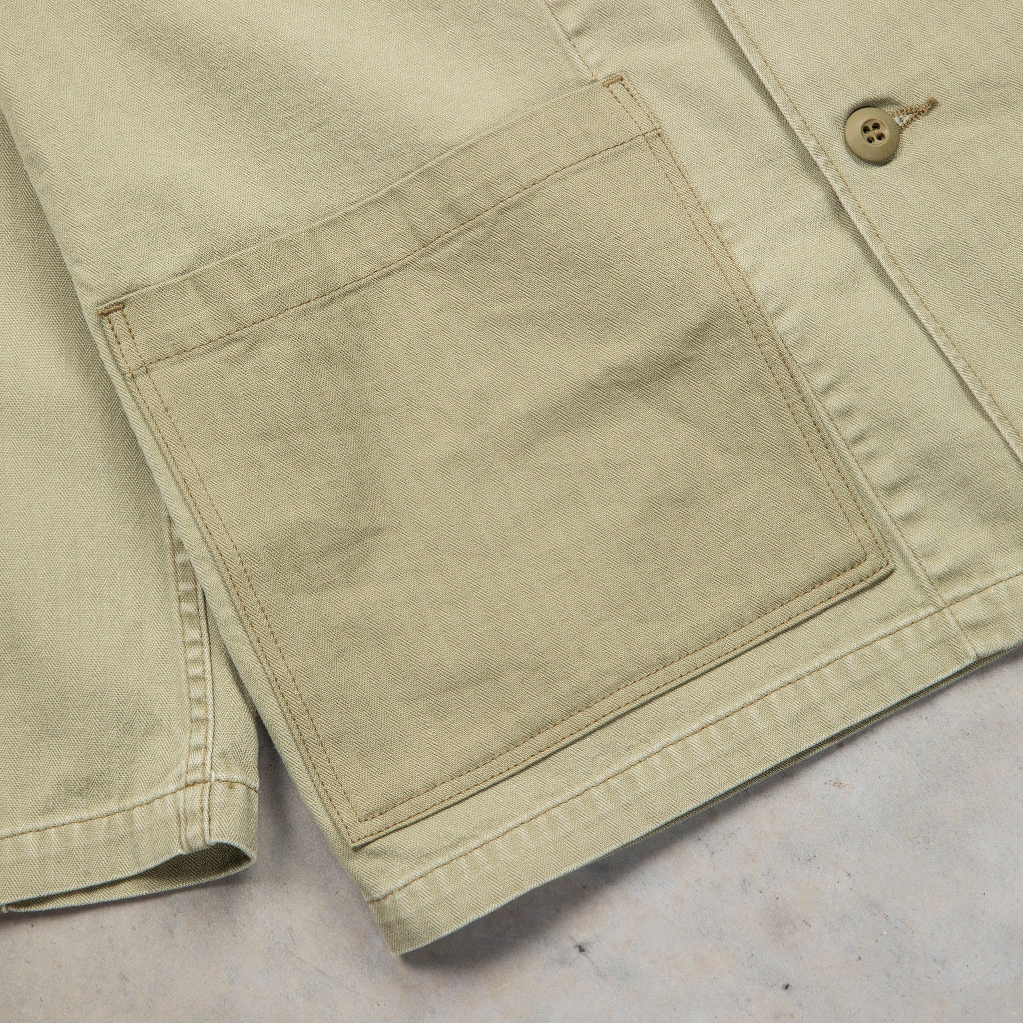 Orslow 4 Pockets U.S Army Shirt Jacket Green