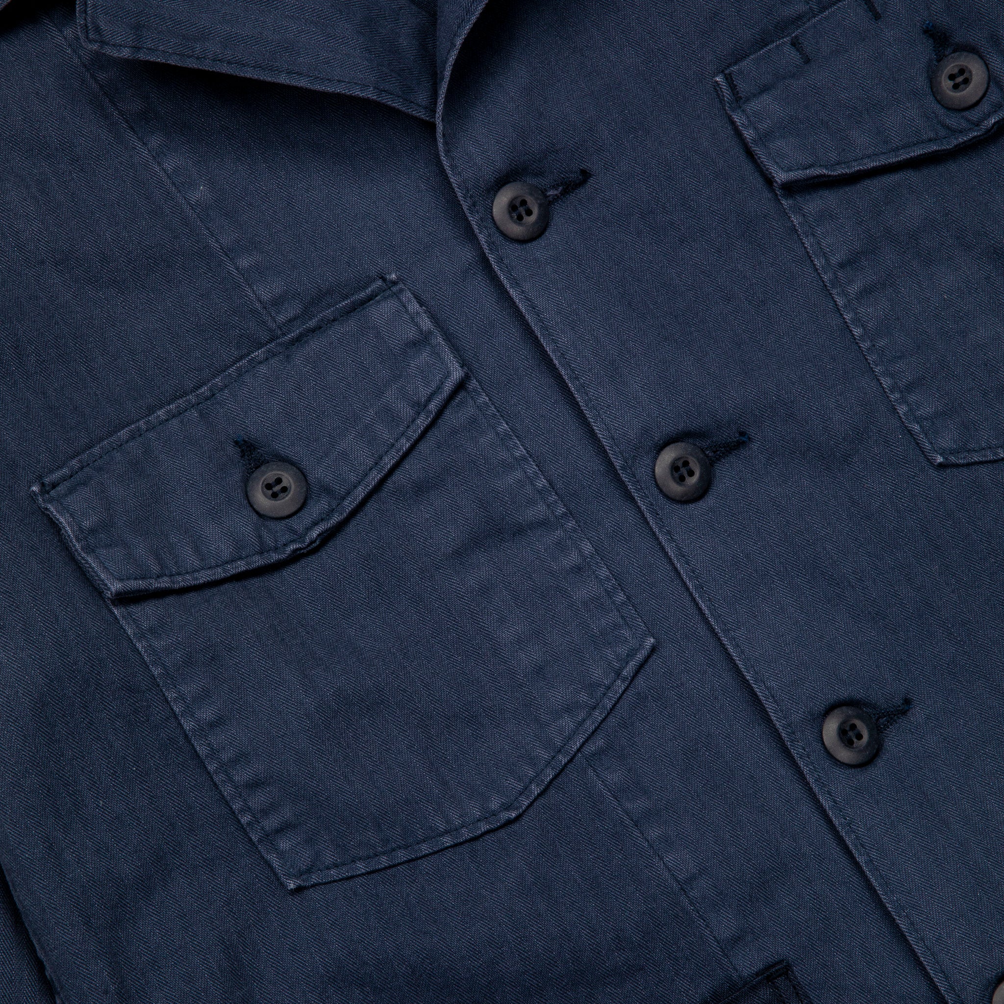 Orslow 4 Pockets U.S Army Shirt Jacket Navy