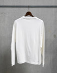 A.G. Spalding & Bros 6.5 Oz Longsleeve Pocket Tee White