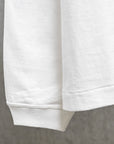 A.G. Spalding & Bros 6.5 Oz Longsleeve Pocket Tee White
