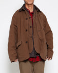 The Corona Utility CJ001 Game Jacket Hunting Dobby Cloth Brown