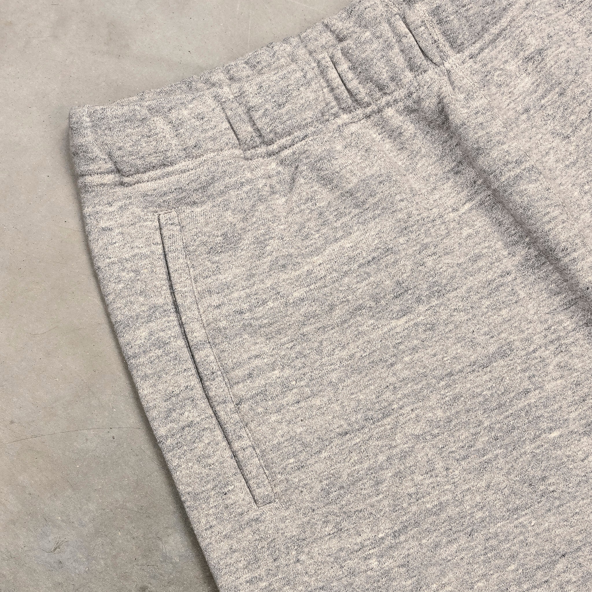 The Real McCoy's 9 OZ. Loopwheel Sweat Shorts Gray