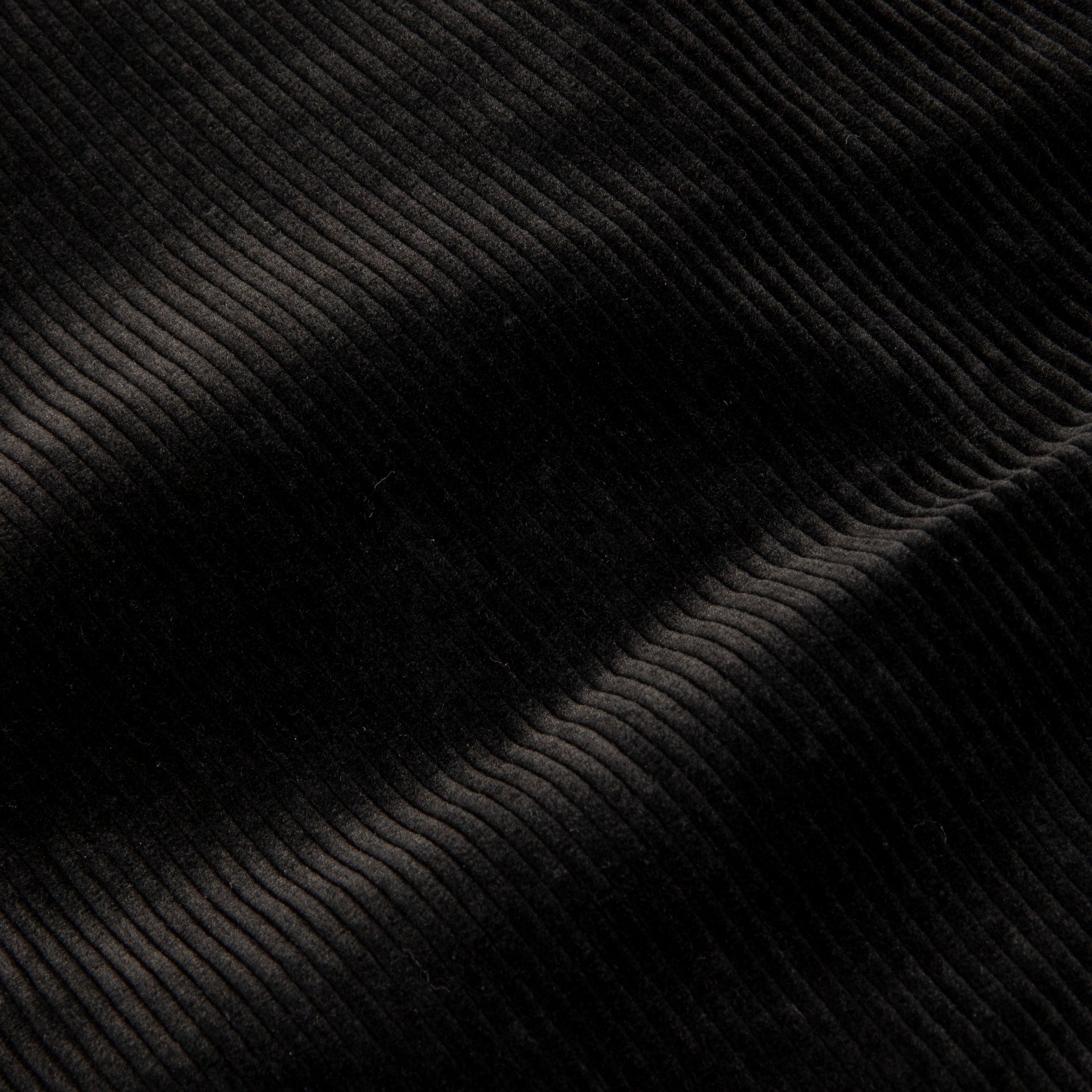 Cohérence Alain 10-Wale Corduroy Trousers Black