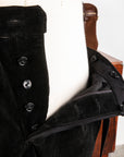Cohérence Alain 10-Wale Corduroy Trousers Black