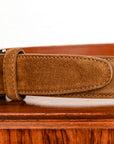 Alden Snuff Suede Belt 35mm