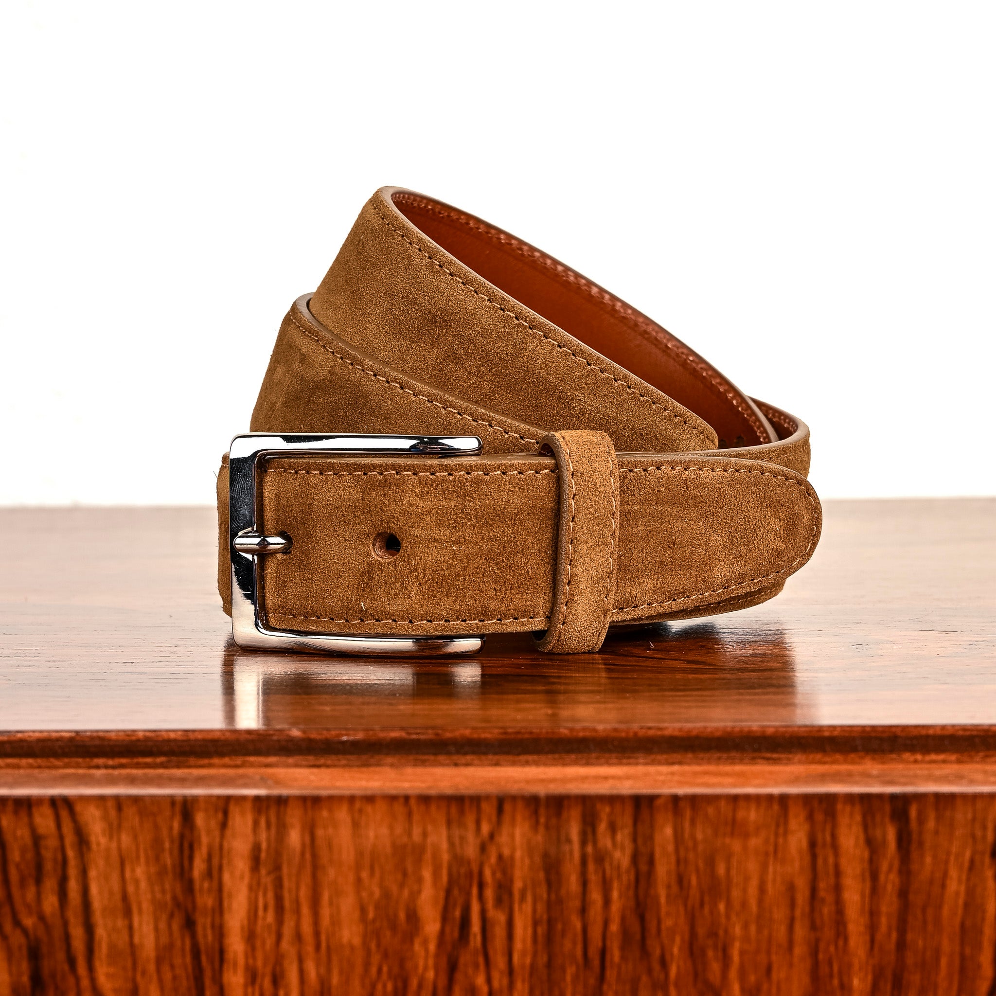 Alden Snuff Suede Belt 35mm – Frans Boone Store
