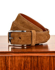 Alden Snuff Suede Belt 35mm