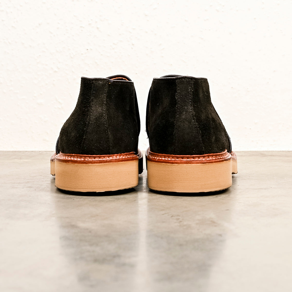 Alden x Frans Boone Slip-on Chukka Reversed Chamois Earth on Goodyear