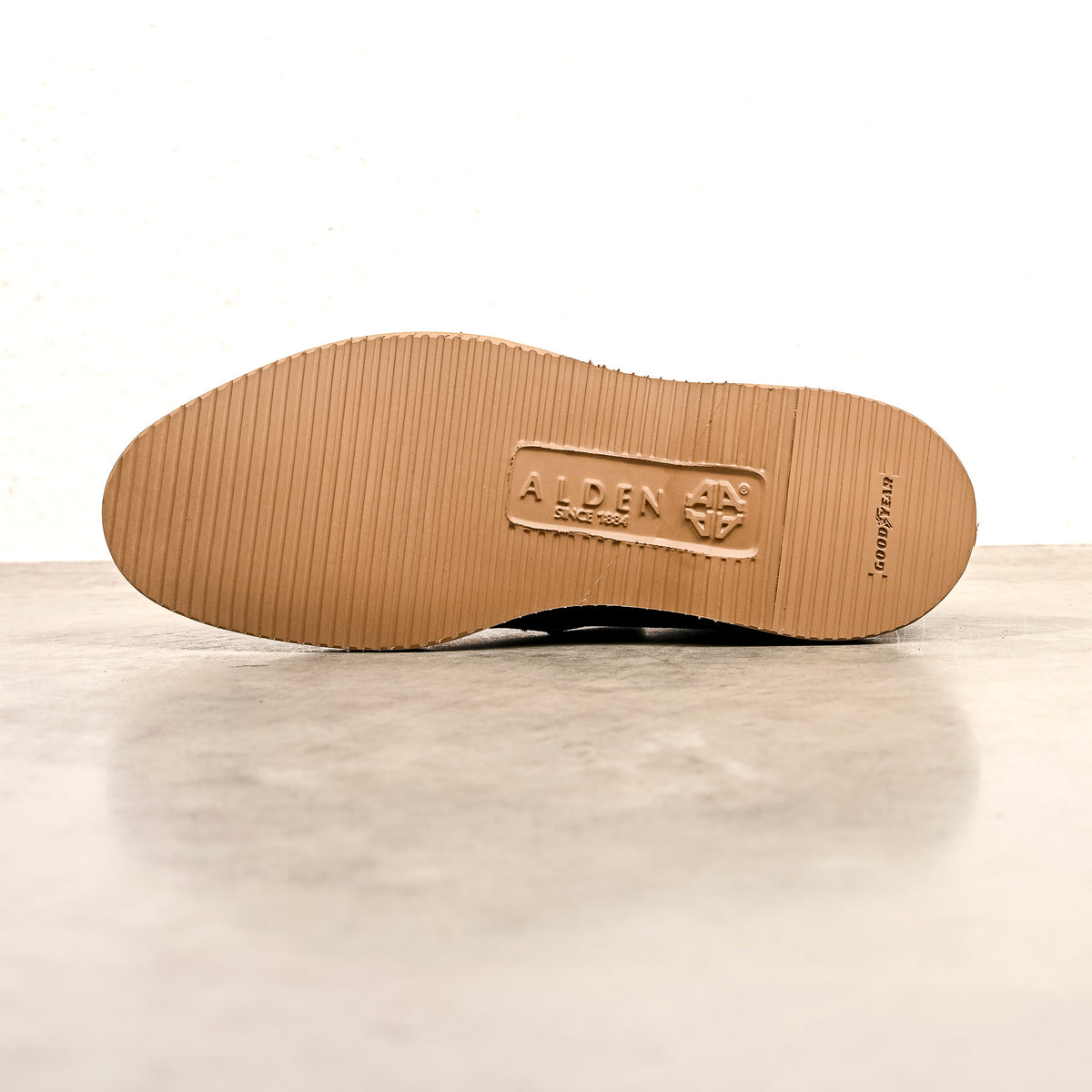 Alden x Frans Boone Slip-on Chukka Reversed Chamois Earth on Goodyear