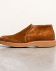 Alden x Frans Boone Slip-on Chukka Snuff Suede on Goodyear