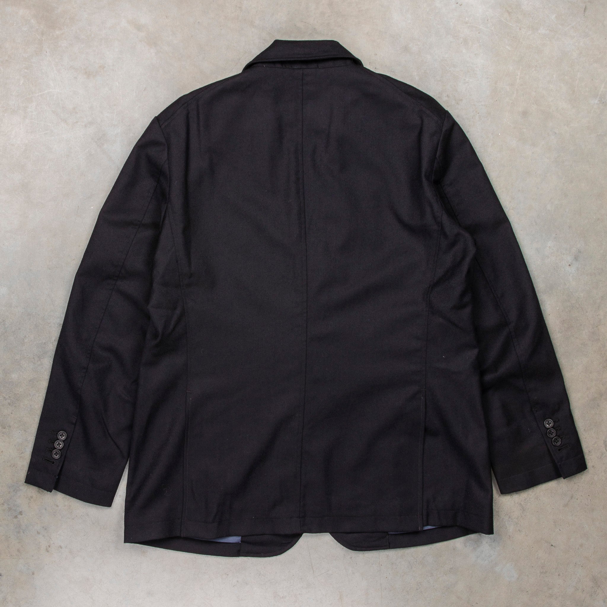 Engineered Garments Anover Jacket High Count Worsted Wool Dark Navy