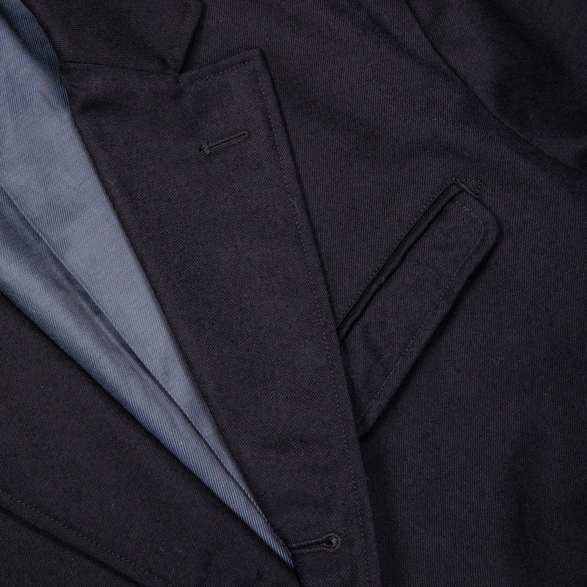 Engineered Garments Anover Jacket High Count Worsted Wool Dark Navy