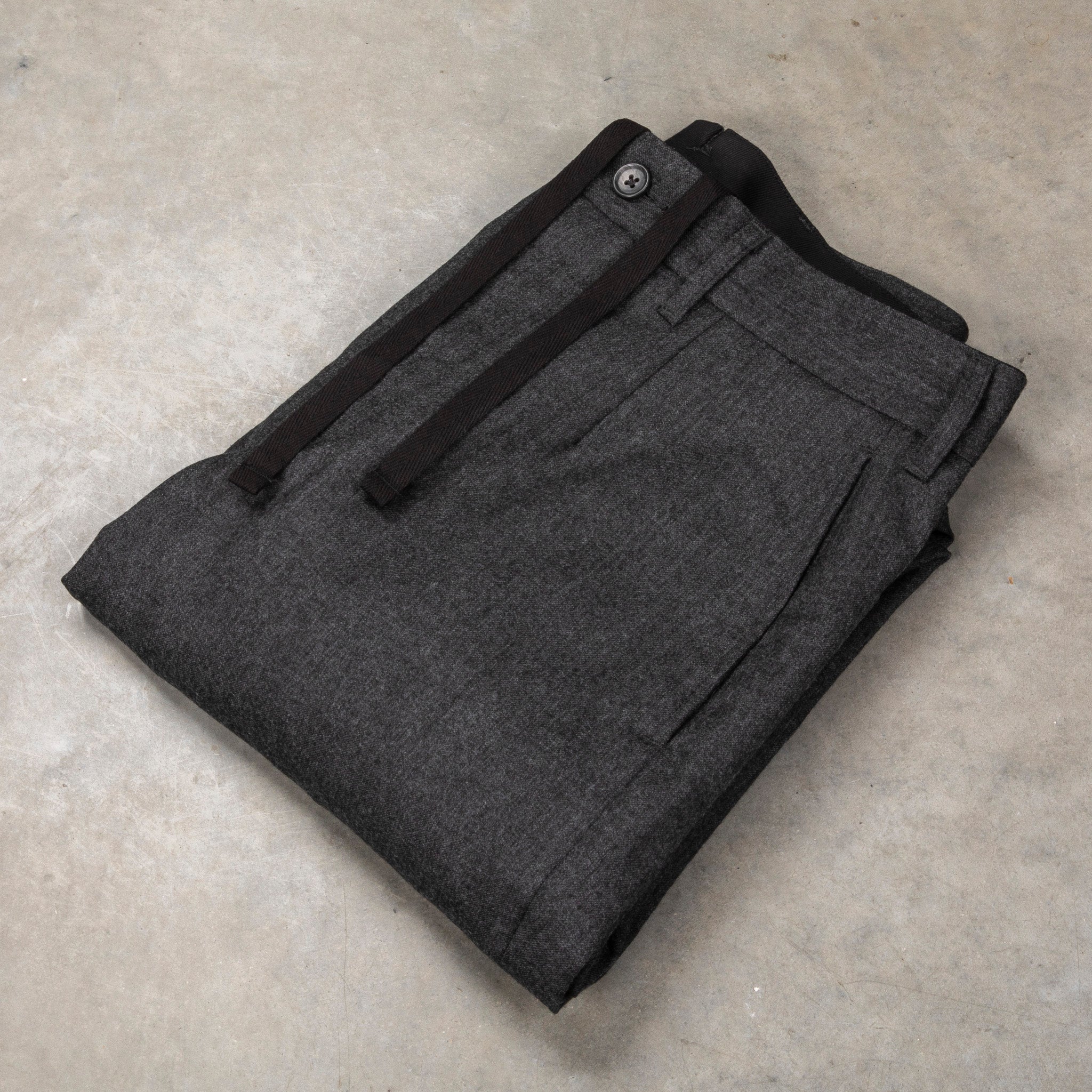 Engineered Garments Andover Pants High Count Worsted Wool Charcoal