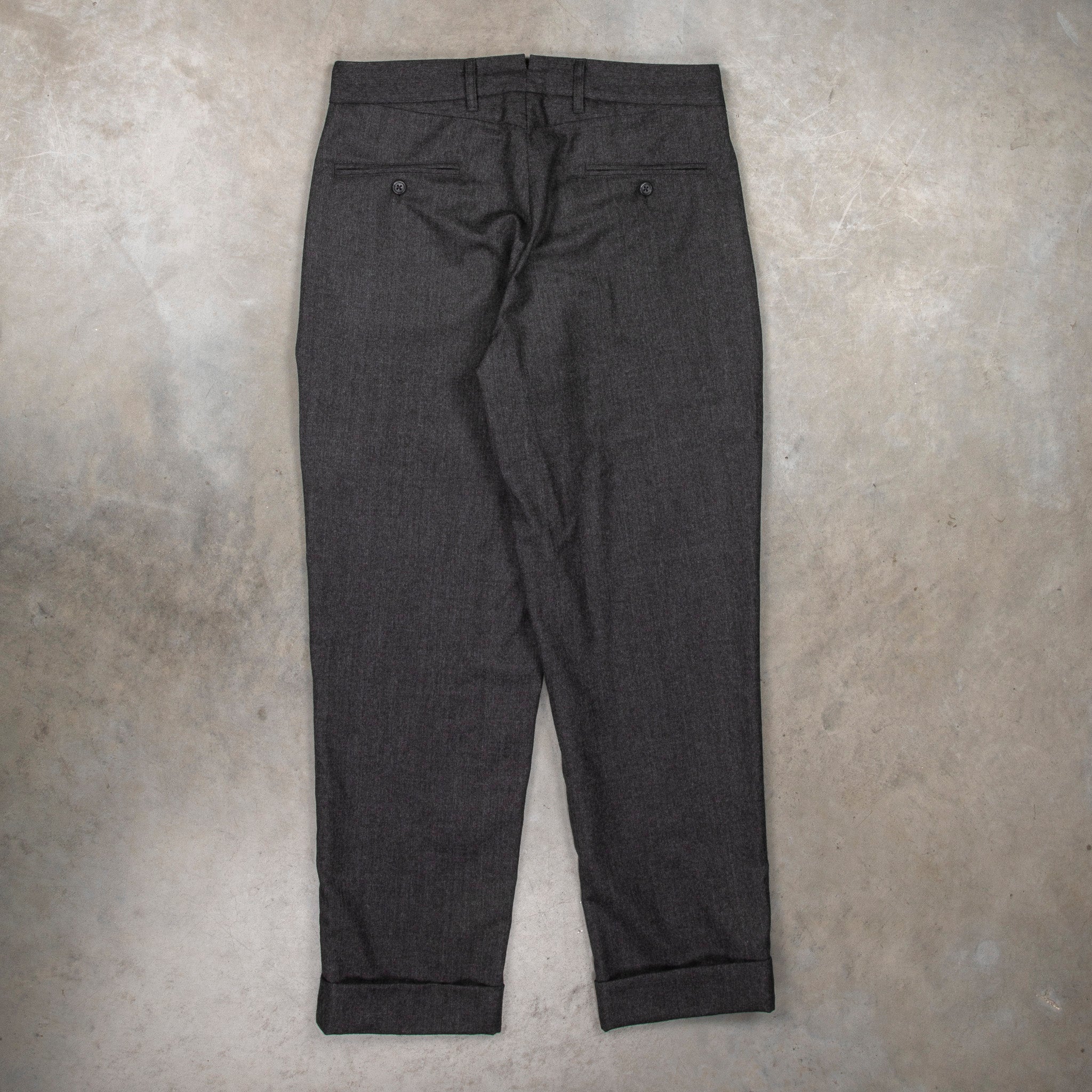 Engineered Garments Andover Pants High Count Worsted Wool Charcoal
