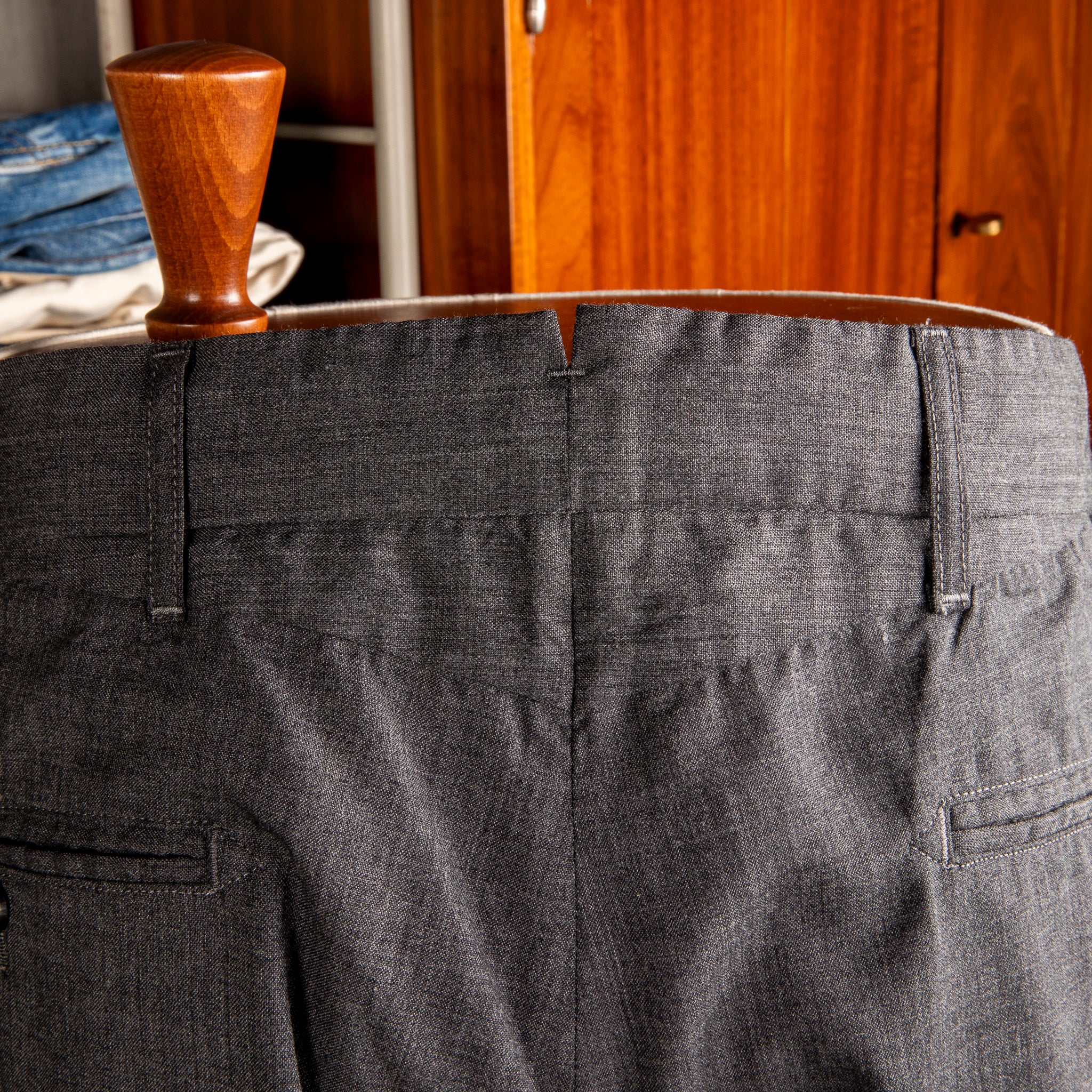 Engineered Garments Andover Pant Charcoal Tropical Wool