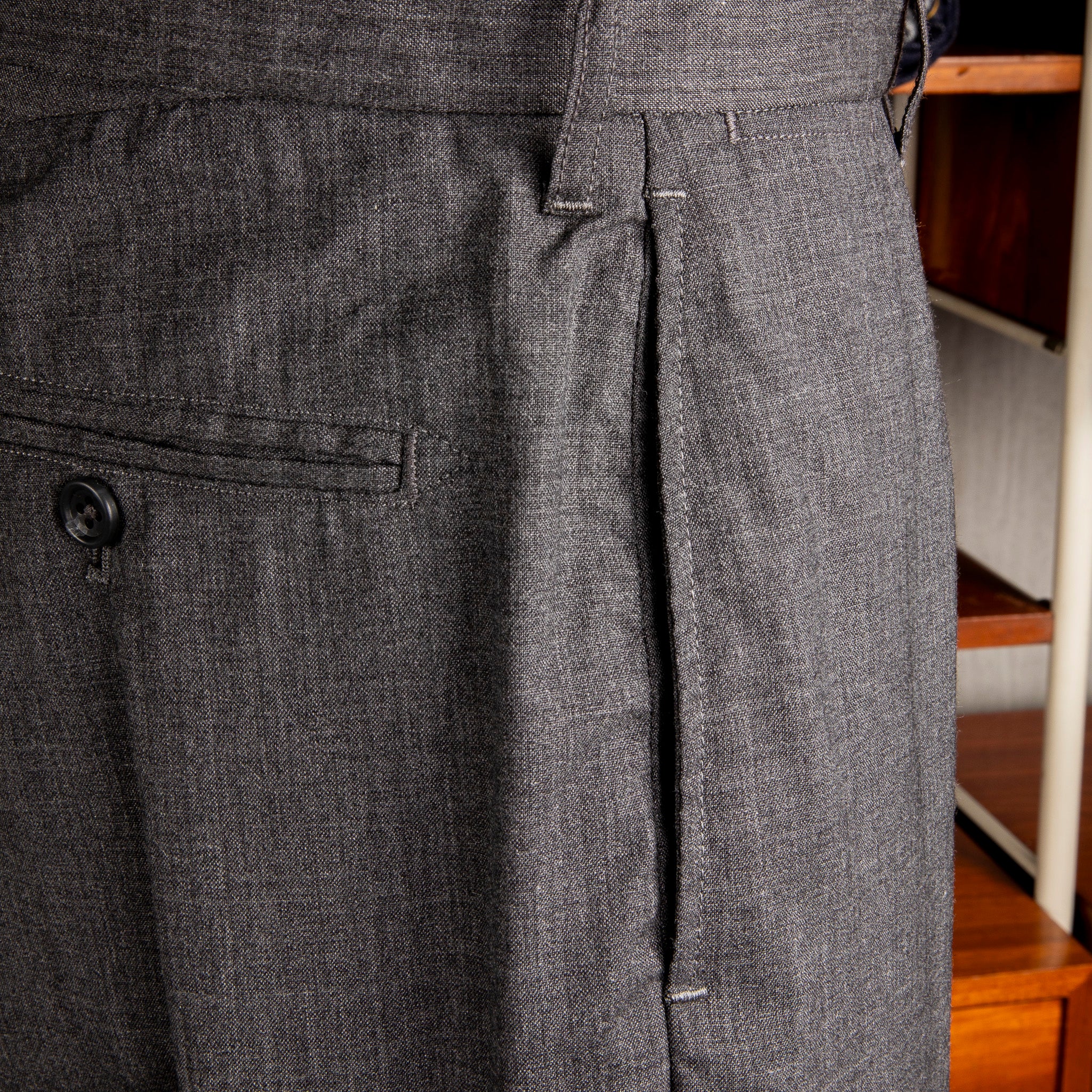 Engineered Garments Andover Pant Charcoal Tropical Wool