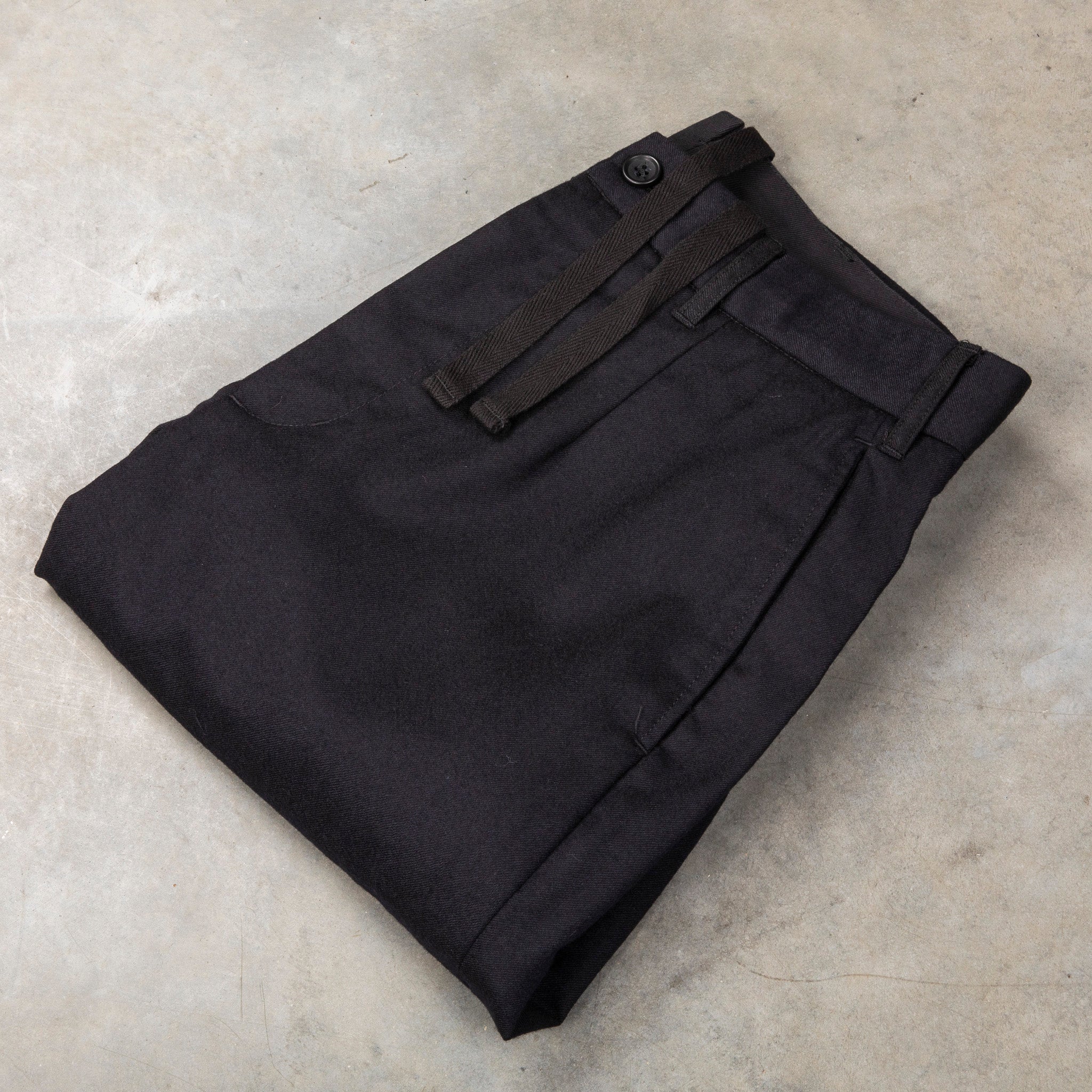Engineered Garments Andover Pants High Count Worsted Wool Dark Navy