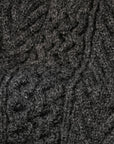 Orslow Classic Aran Beanie Crafted In Japan Charcoal Gray