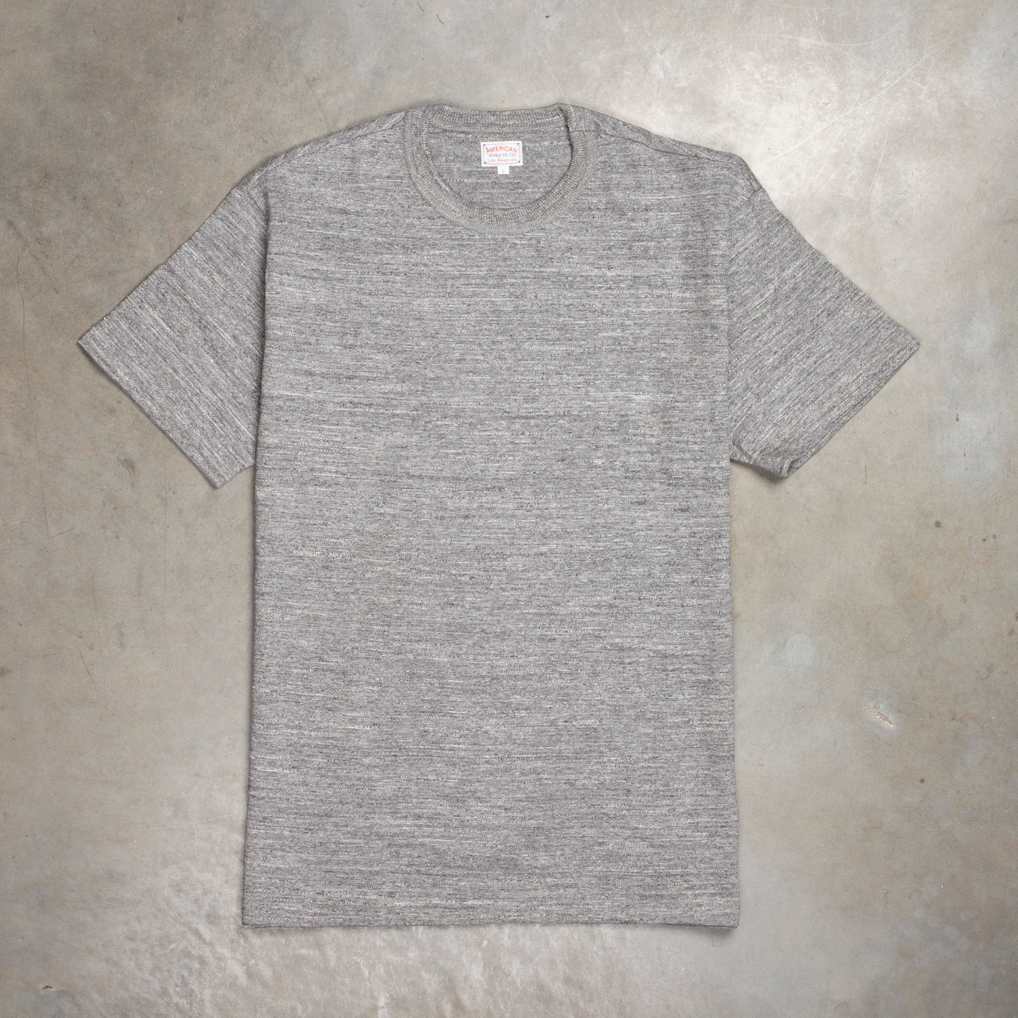 The Real McCoy&#39;s Athletic Loopwheel T-Shirt Gray