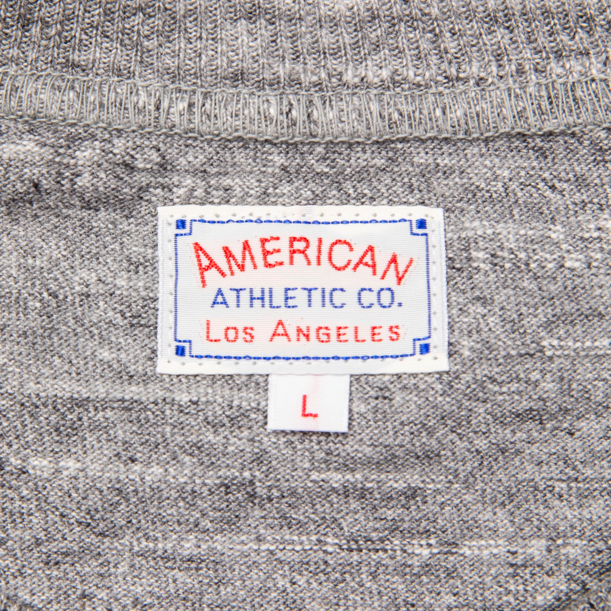 The Real McCoy&#39;s Athletic Loopwheel T-Shirt Gray