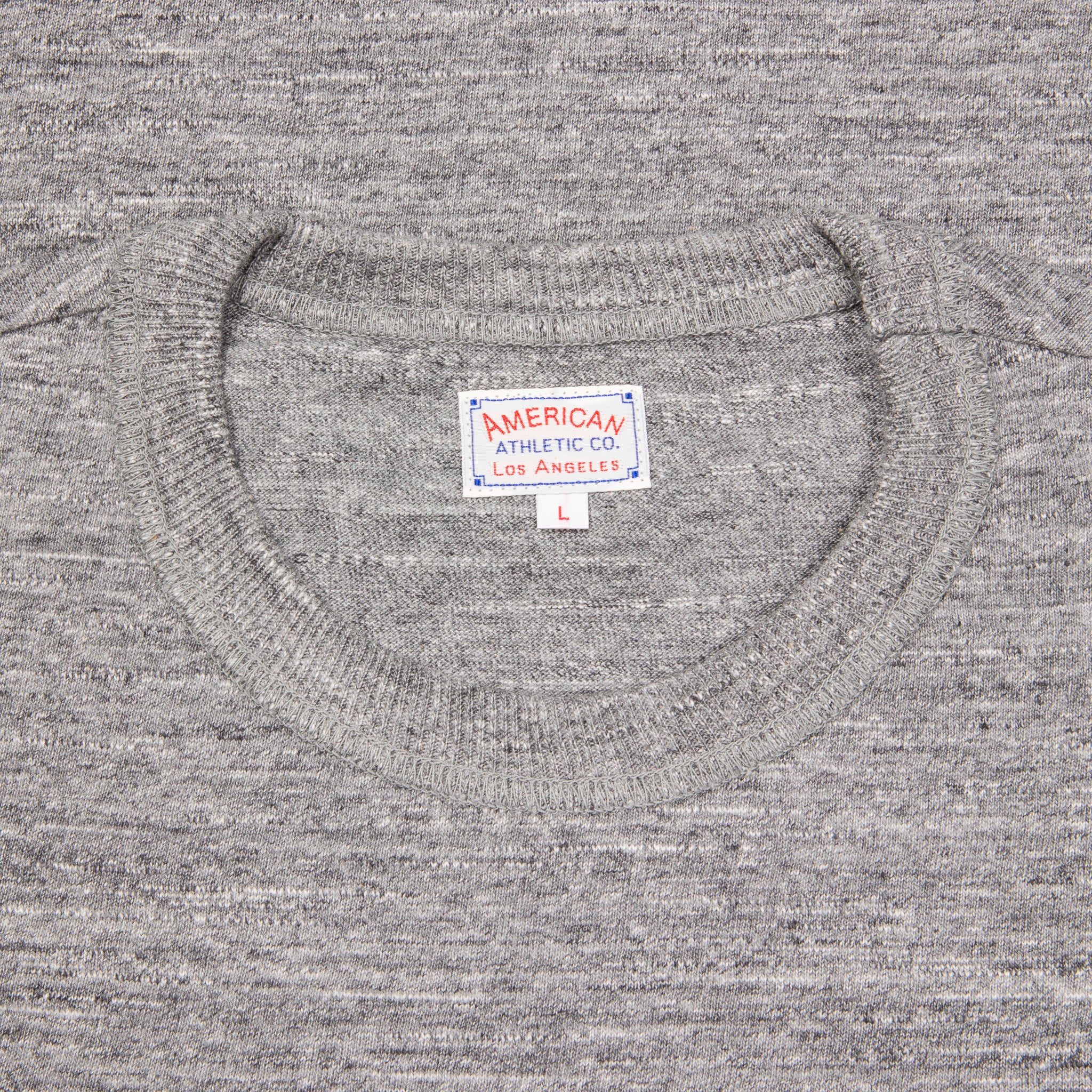 The Real McCoy&#39;s Athletic Loopwheel T-Shirt Gray