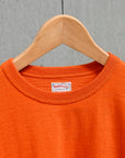 The Real McCoy's Athletic Loopwheel T-Shirt Orange
