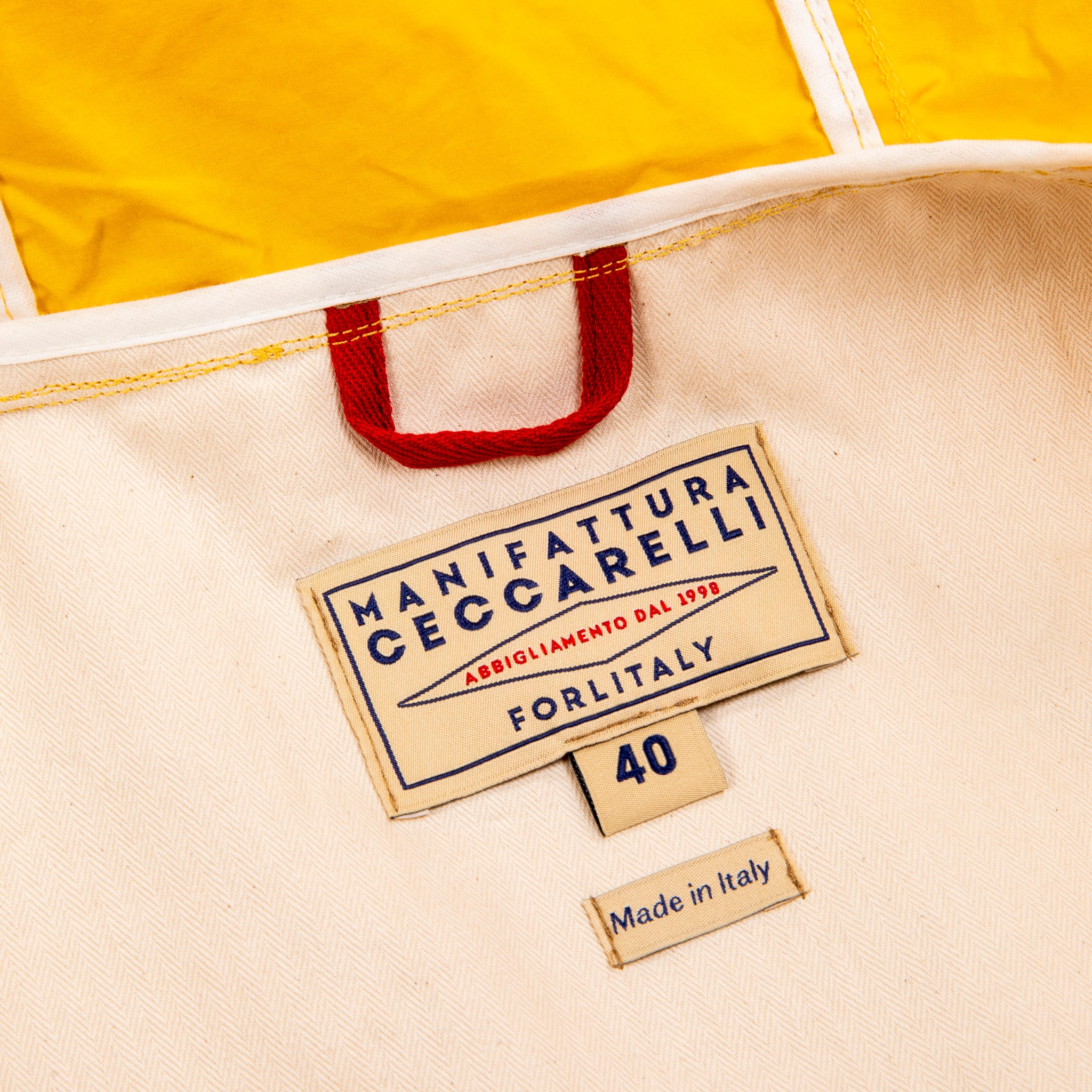 Manifattura Ceccarelli All Season Coat Yellow