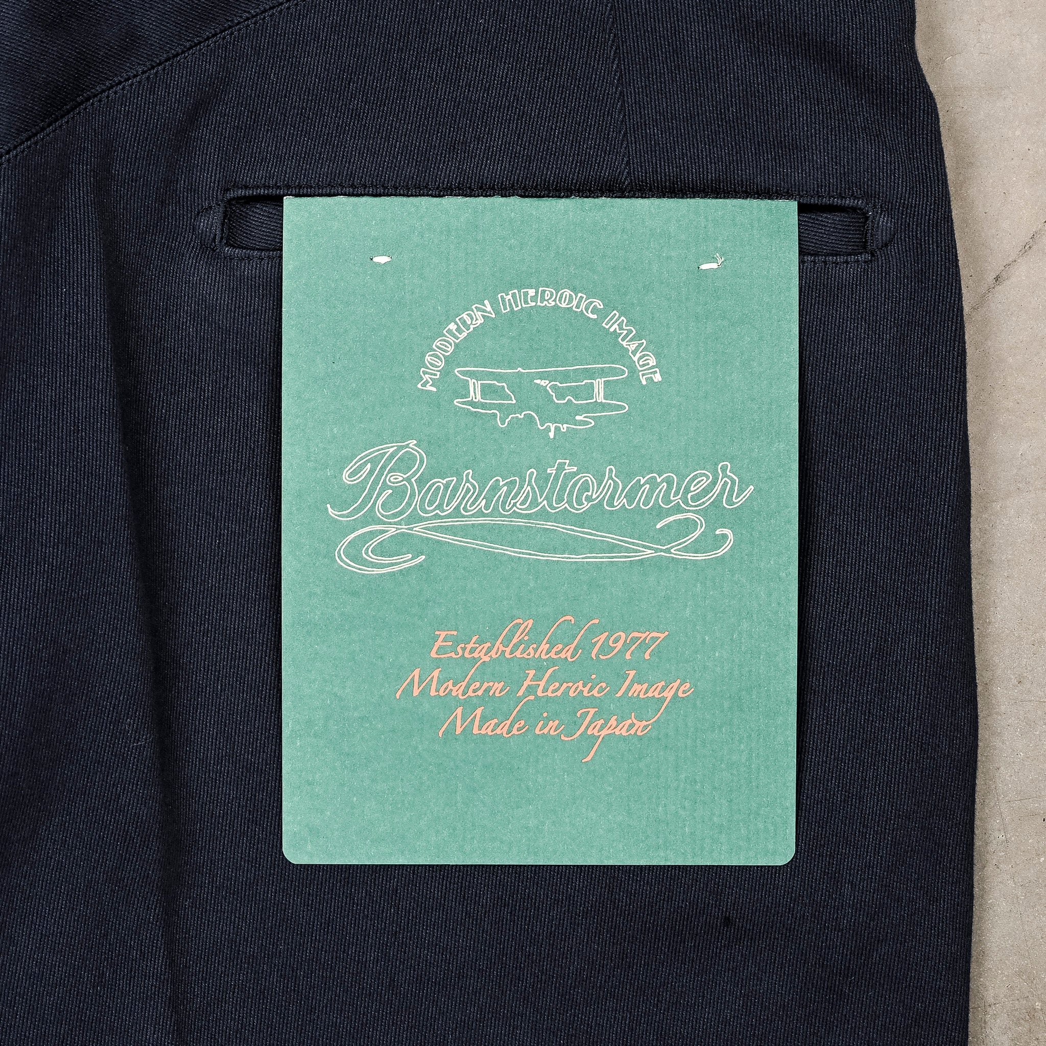 Barnstormer 1952FOB Chino Cotton Dobby Twill Navy