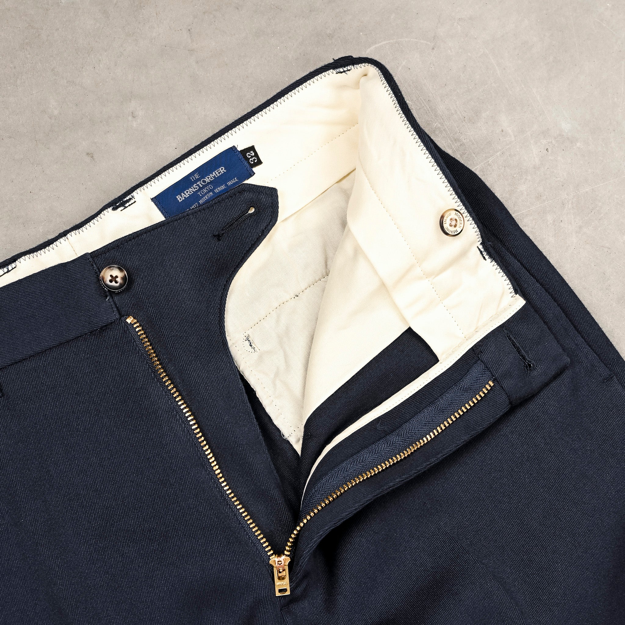 Barnstormer 1952FOB Chino Cotton Dobby Twill Navy