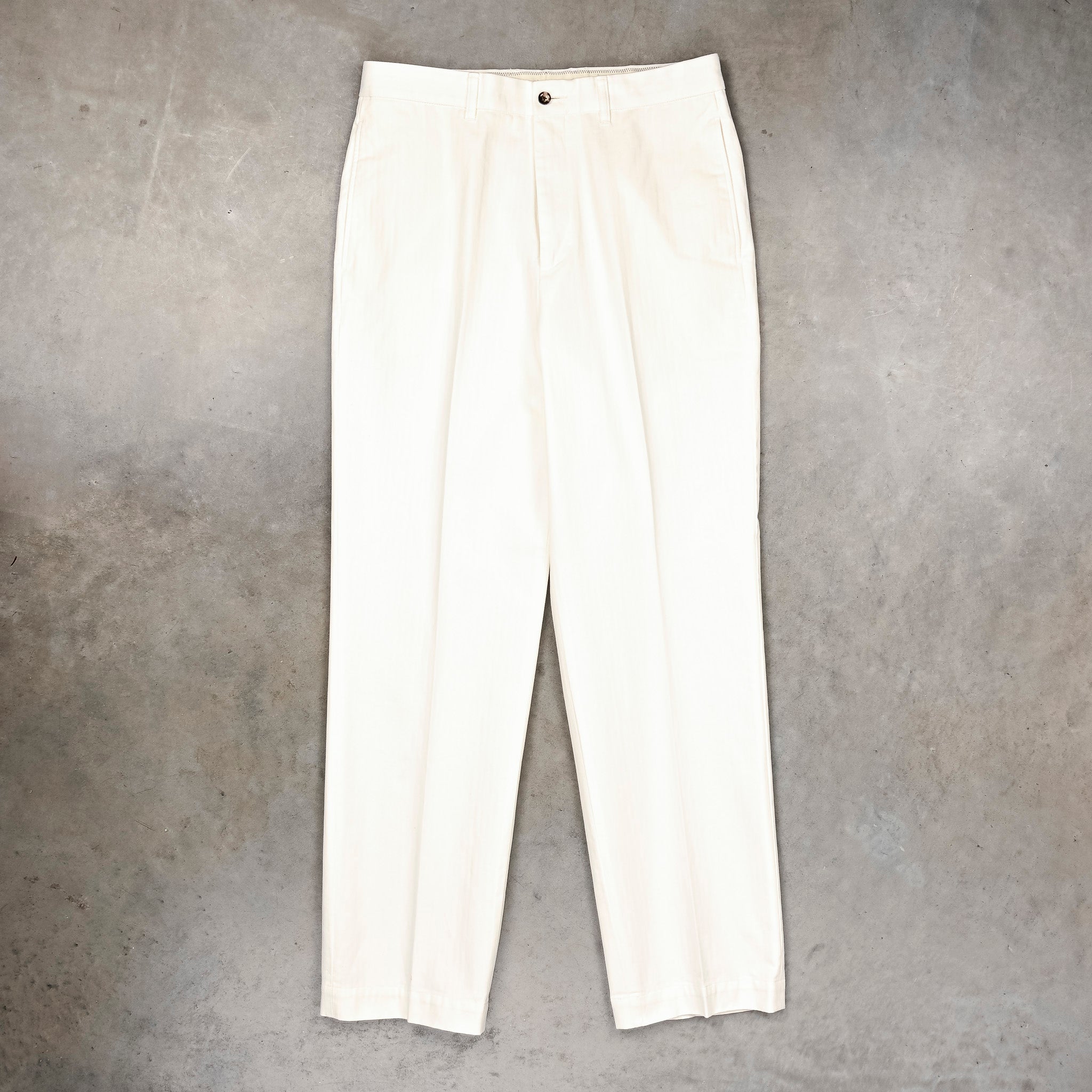 Barnstormer 1952HBT Chino Cotton Herringbone Twill Off-White