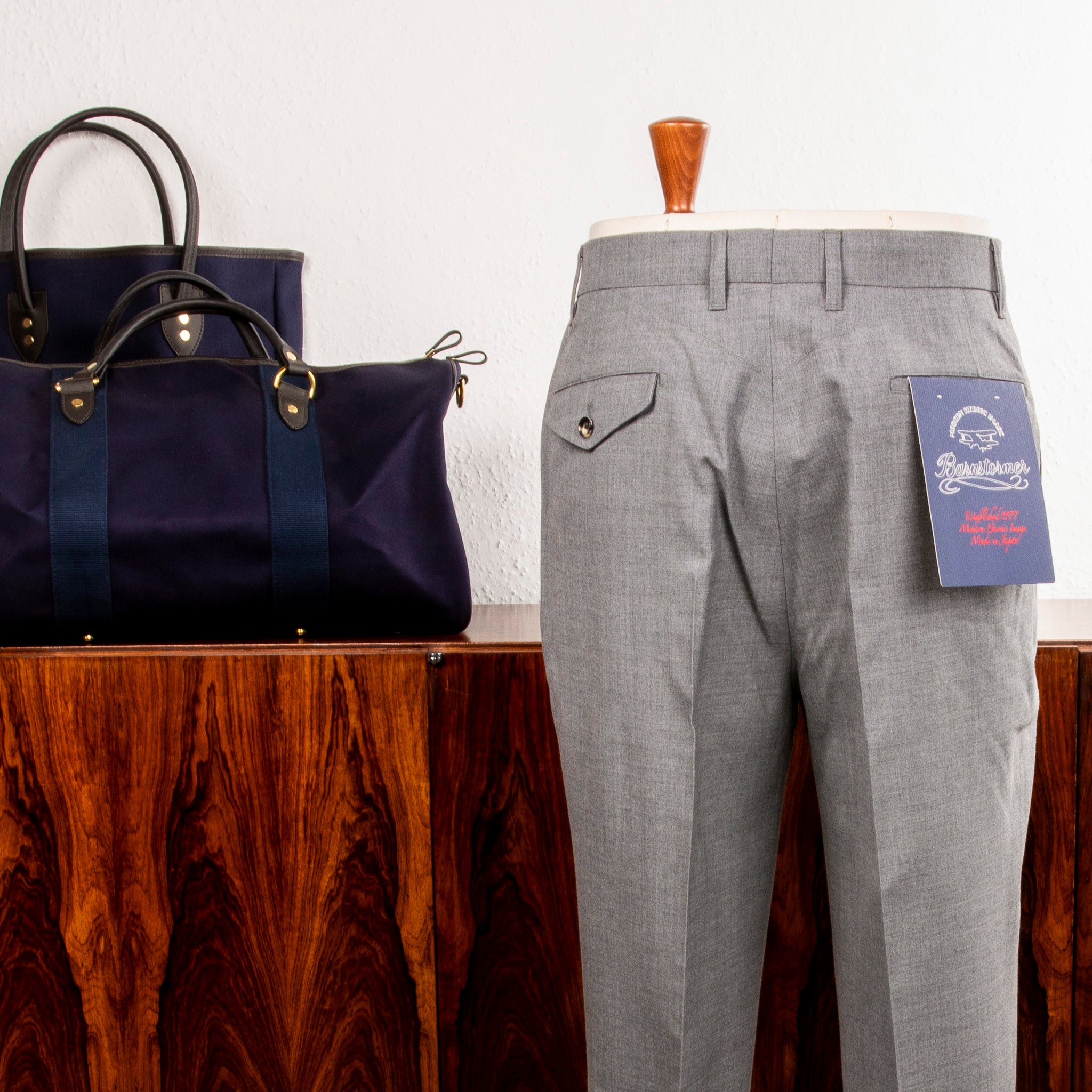 Barnstormer 1952UC Chino Tropical Wool Gray