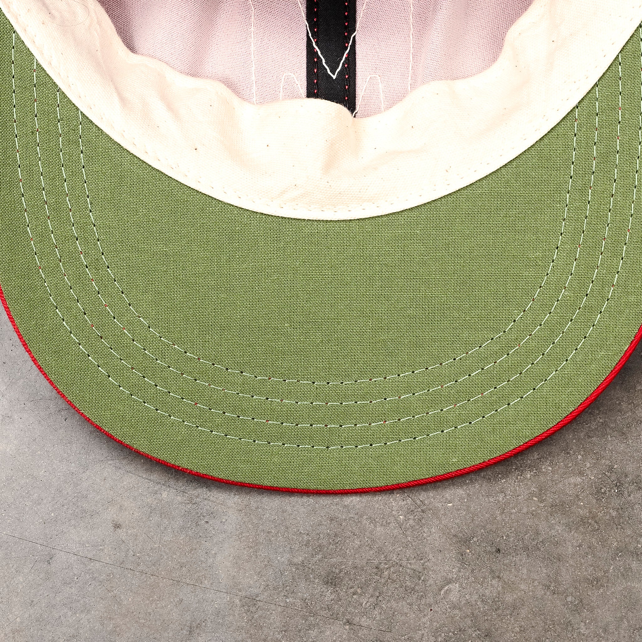 The Real McCoy's Baseball Cap Marines Red