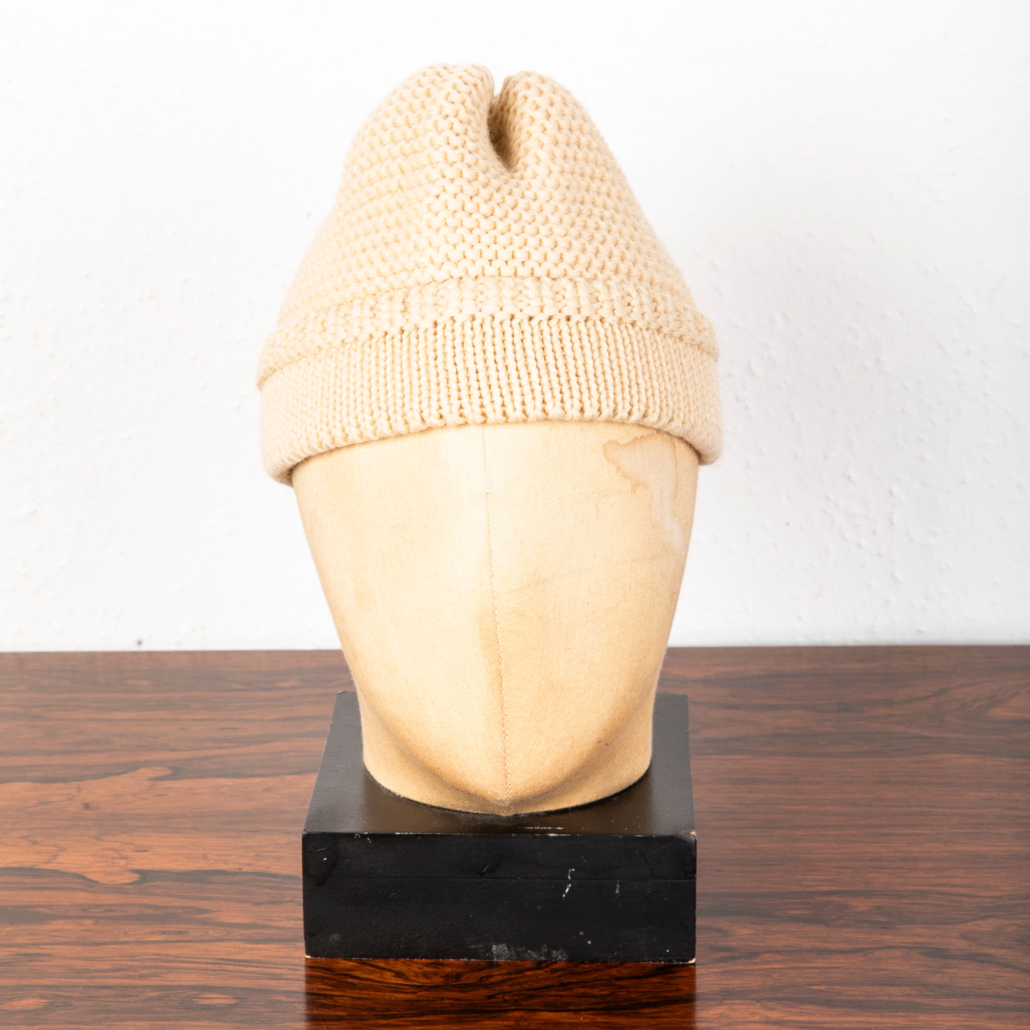 The Real McCoy's Fishermans knit cap Ecru – Frans Boone Store