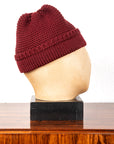 The Real McCoy's Fishermans knit cap Maroon