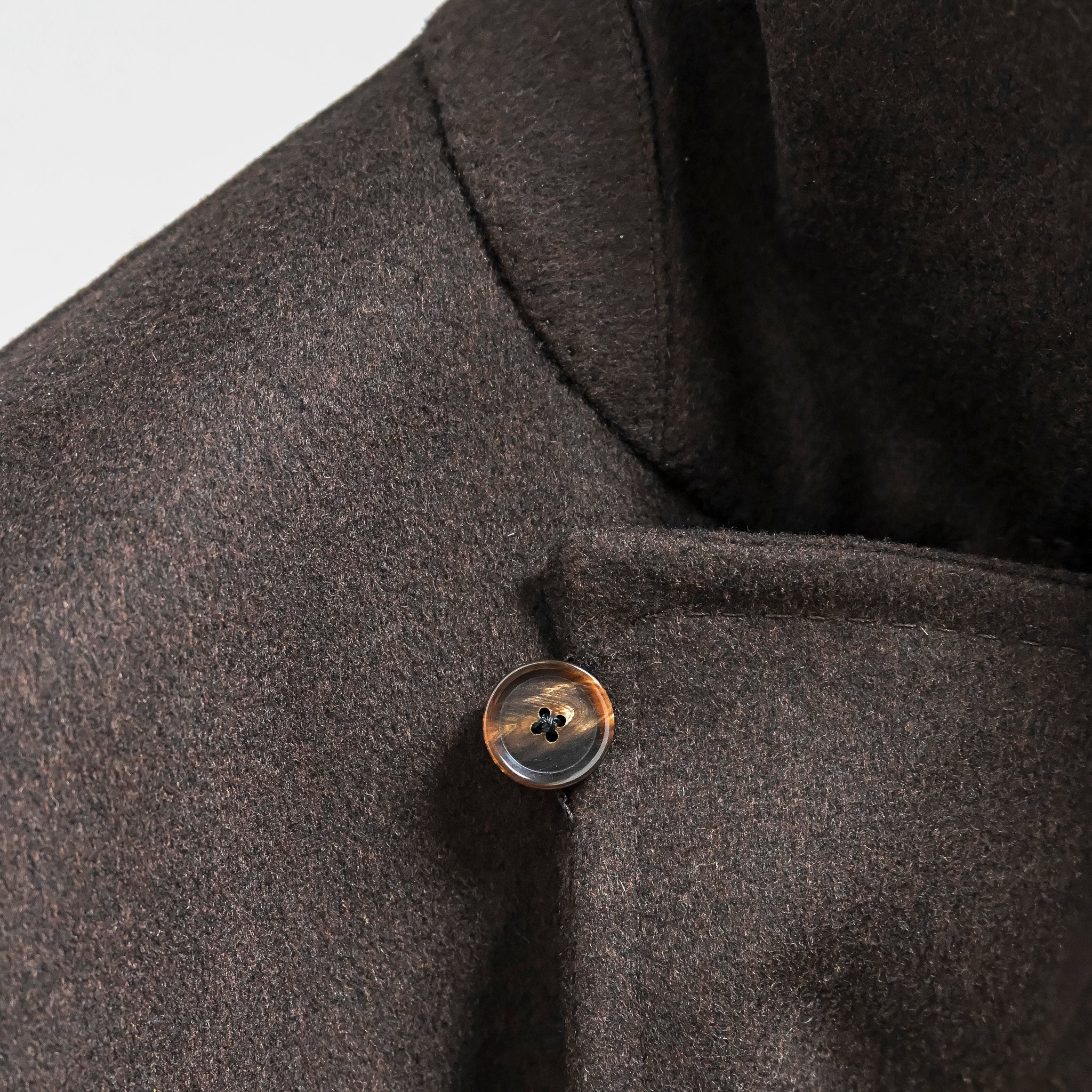 Caruso Rigoletto Belted Capolavoro Overcoat Marrone