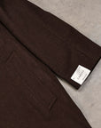 Caruso Rigoletto Belted Capolavoro Overcoat Marrone
