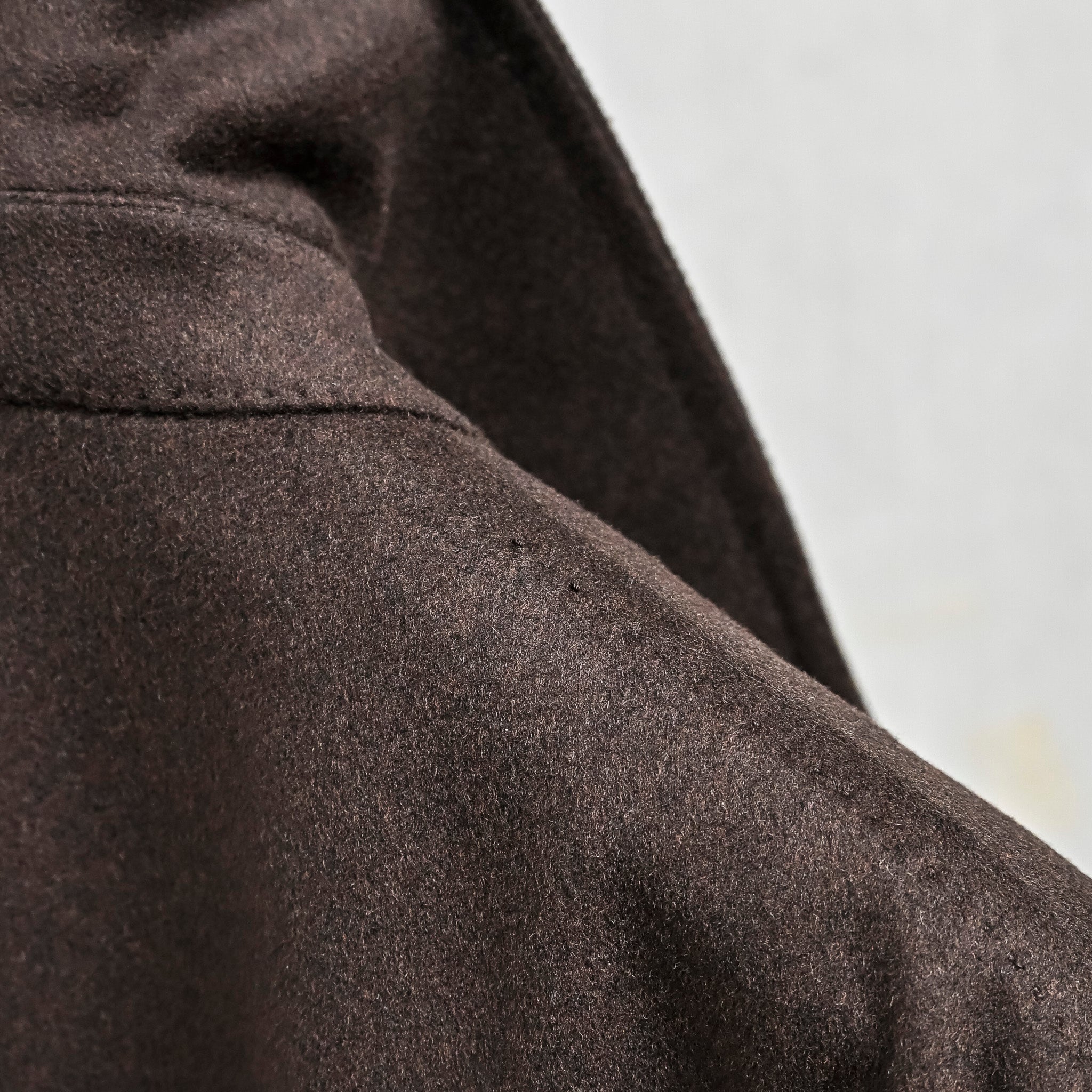 Caruso Rigoletto Belted Capolavoro Overcoat Marrone