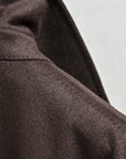 Caruso Rigoletto Belted Capolavoro Overcoat Marrone